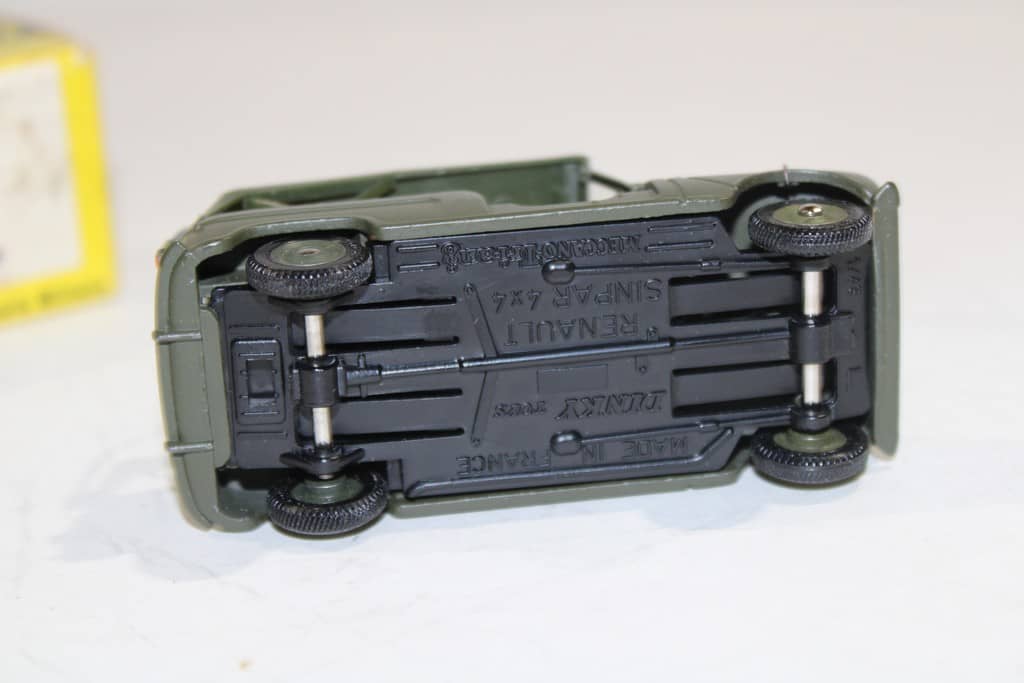 DINKY TOYS RENAULT 4L sinpar gendarmerie militaire radio grise, compléte d EUR 99,50 - PicClick FR