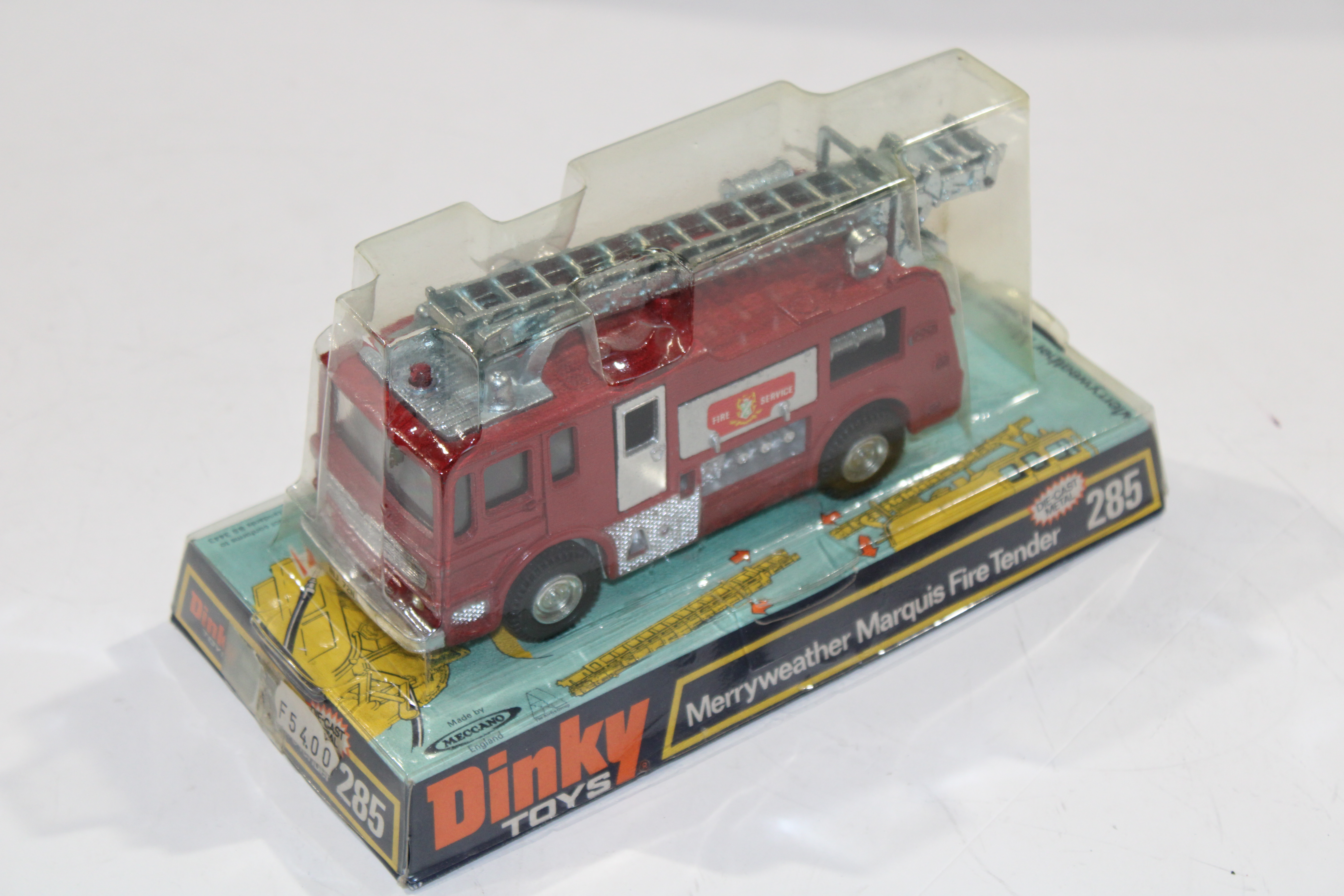 MERRYWEATHER MARQUIS FIRE TENDER 1977 DINKY TOYS 1/43°
