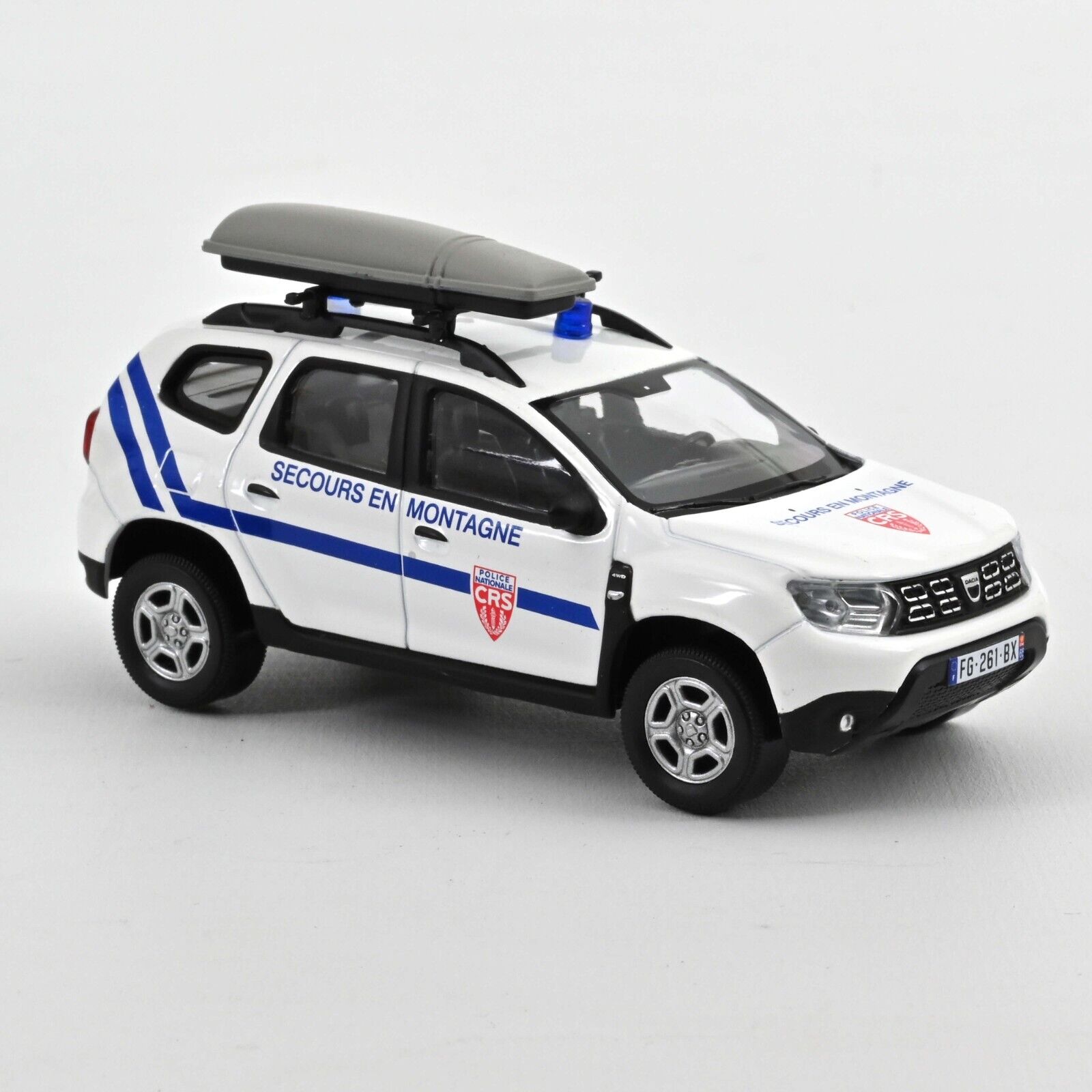 Dacia Duster 2020 Police Nationale CRS - Secours en Montagne - Norev 1/43