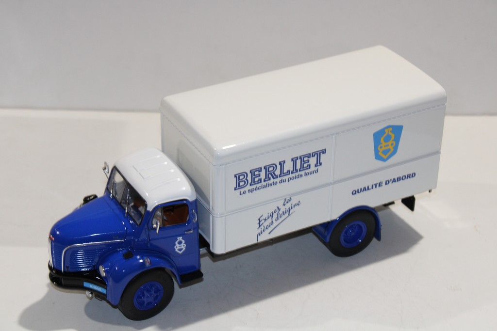 BERLIET GLR 8 R FOURGON ASSISTANCE SERVICE 1960 BERLIET MQM 1/24°