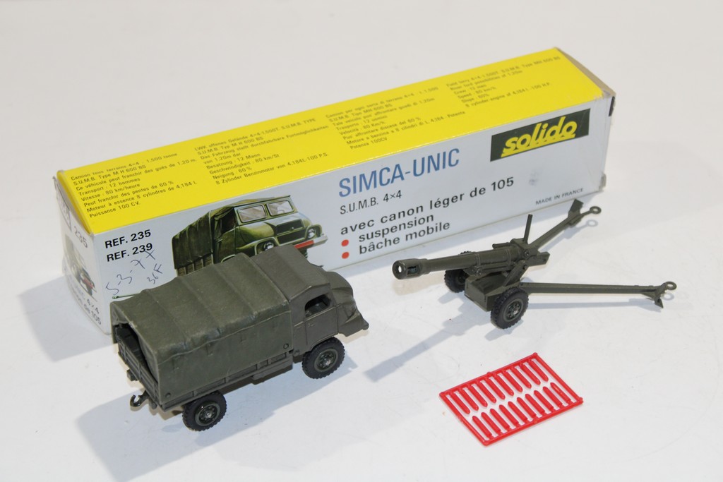 SIMCA-UNIC S.U.M.B 4X4 1970 SOLIDO 1/50°