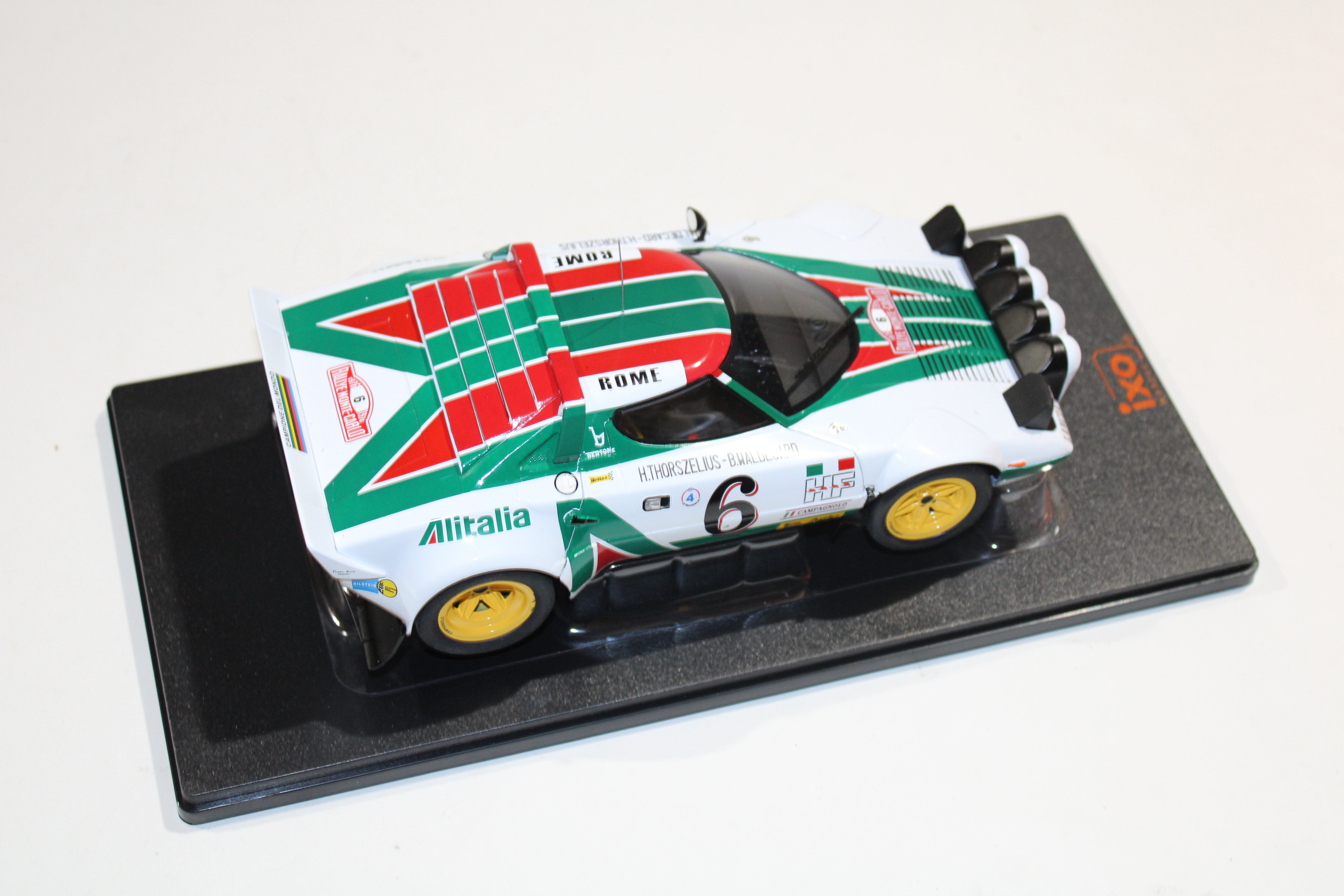 LANCIA STRATOS HF #6 RALLYE MONTE-CARLO 1976 IXO 1/43°