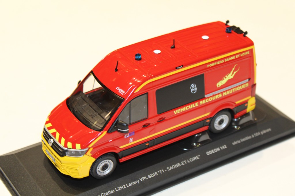 VOLKSWAGEN CRAFTER L2H2 VPL SDIS 71 ODEON 1/43°