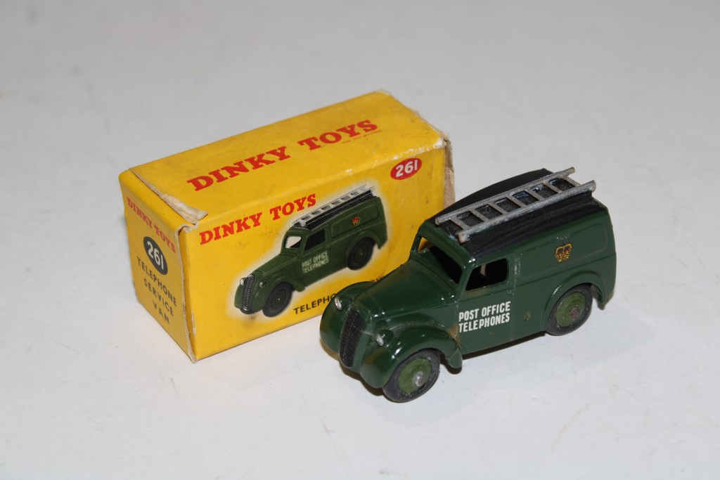 TELEPHONE SERVICE VAN 1955 DINKY TOYS 1/50°