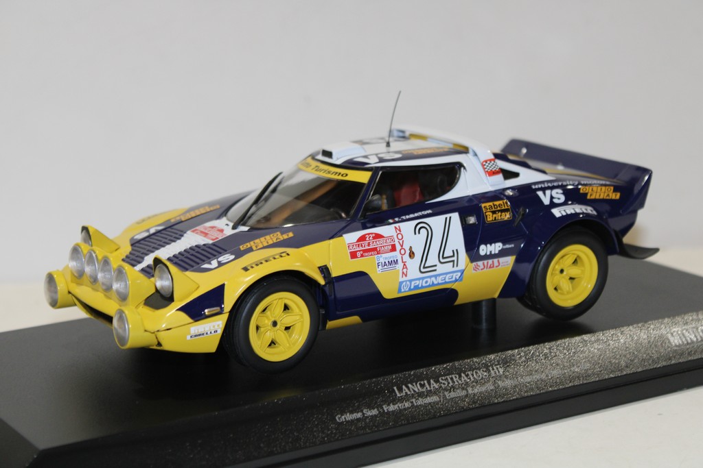 Lancia Stratos Sanremo 1980 - Minichamps 1/18