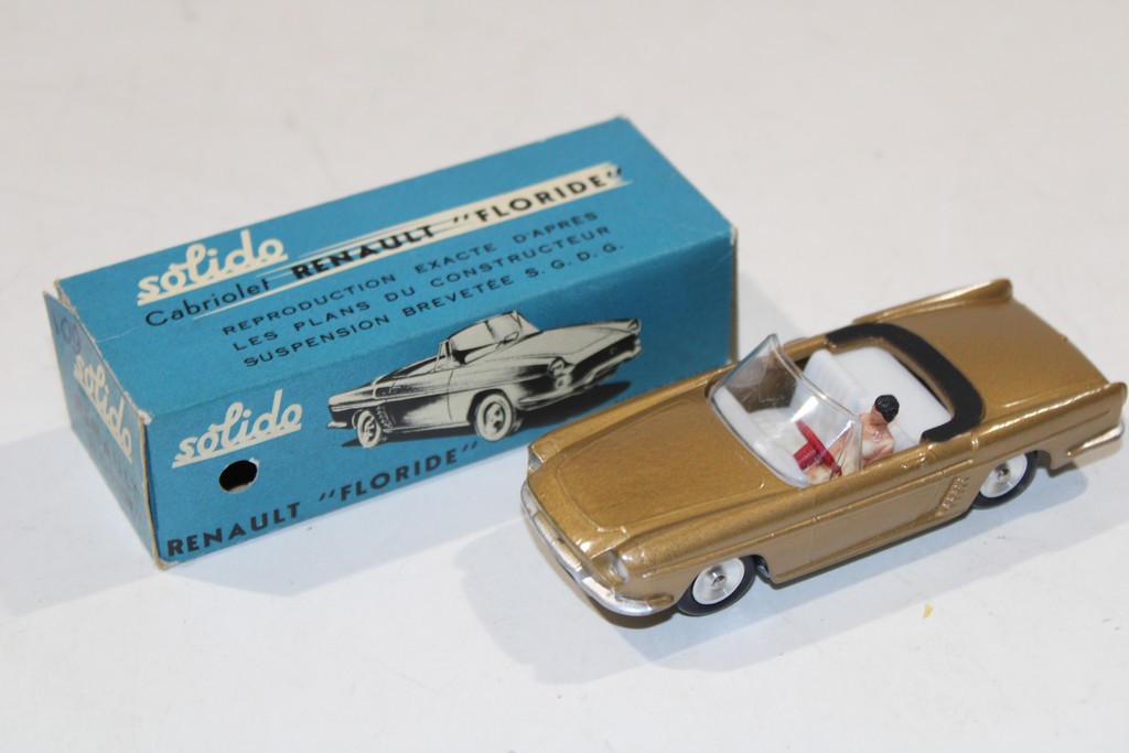 RENAULT FLORIDE OR 1963 SOLIDO 1/43°