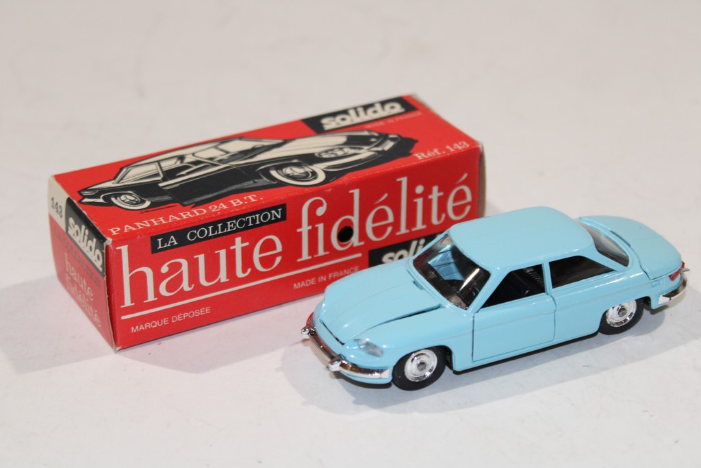 PANHARD 24 B.T BLEU CIEL 1963 SOLIDO 1/43°