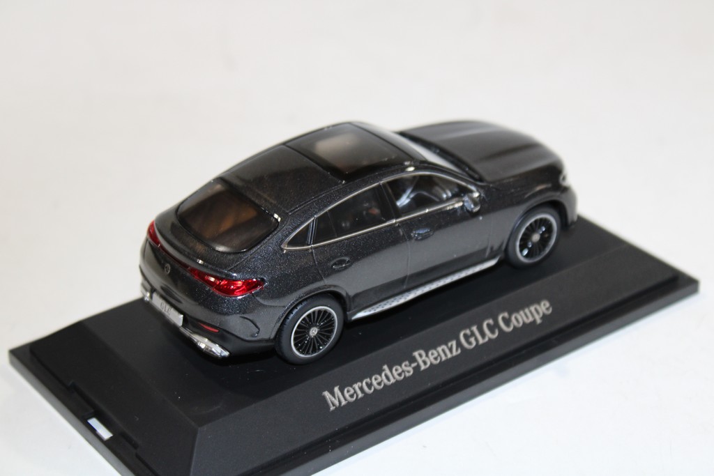 MERCEDES-BENZ GLC COUPE GRIS FONCE iSCALE 1/43°