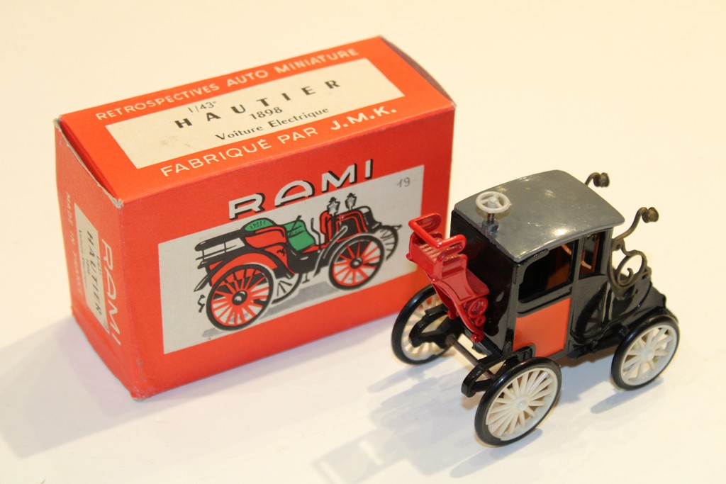 HAUTIER VOITURE ELECTRIQUE 1898 RAMI 1/43°