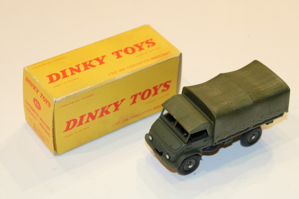 MERCEDES UNIMOG 1960 DINKY TOYS 1/55°