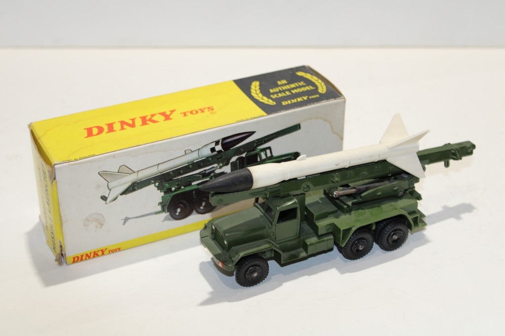 HONEST JOHN MISSILE LAUNCHER 1960 DINKY TOYS 1/50°