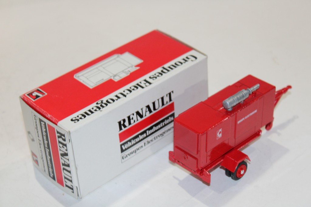 RENAULT GROUPE ELECTROGENE VEHICULE INDUSTRIEL 1990 ELIGOR 1/43°