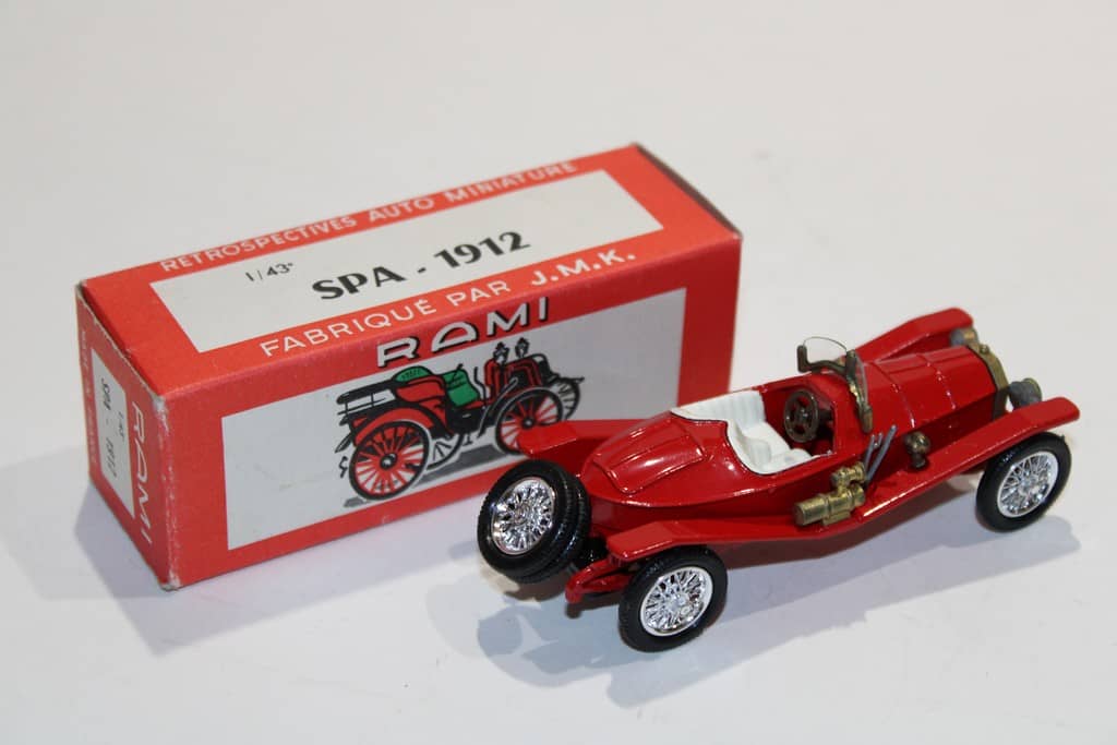 SPA 1912 ROUGE RAMI 1/43°