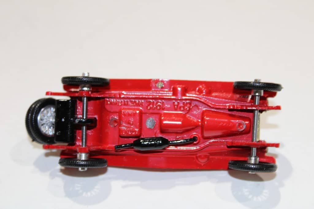 SPA 1912 ROUGE RAMI 1/43°