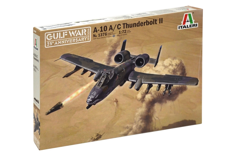 A-10 A/C THUNDERBOLT II GULF WAR ITALERI 1/72°
