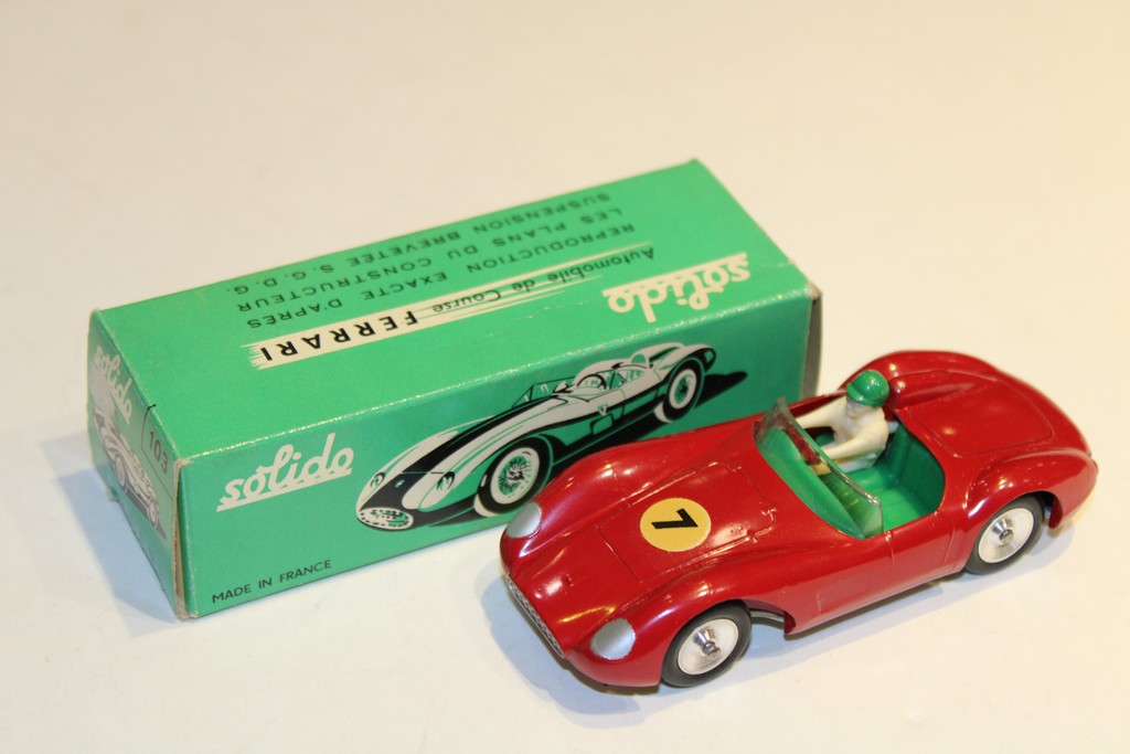 FERRARI TYPE 500 TRC 1957 SOLIDO 1/43°