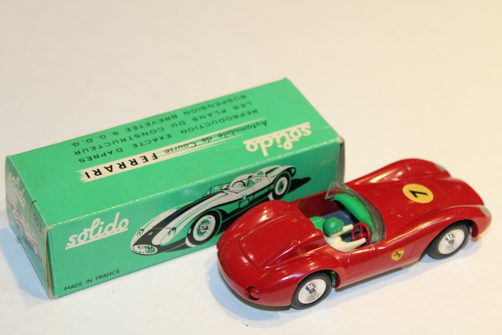 FERRARI TYPE 500 TRC 1957 SOLIDO 1/43°
