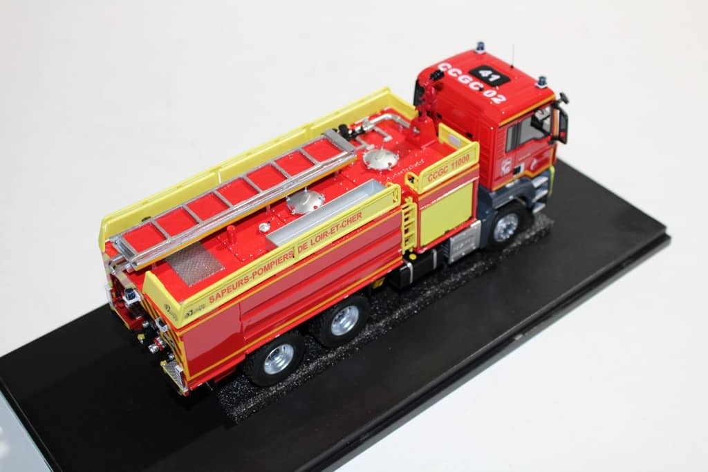 FALLER - Kit Modélisme Camion De Pompiers Man Tgs, Accessoire Réseau Ferroviaire (Réf. F161599)