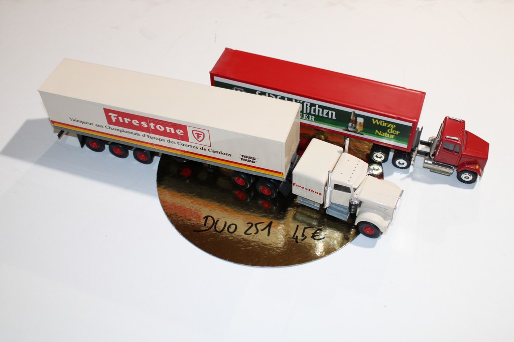 DUO CAMION AMERICAIN 1/43°