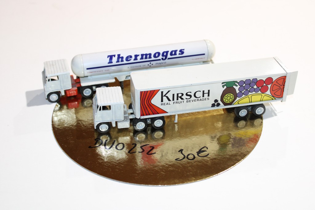 DUO CAMION TRANSPORTEUR 1/43°