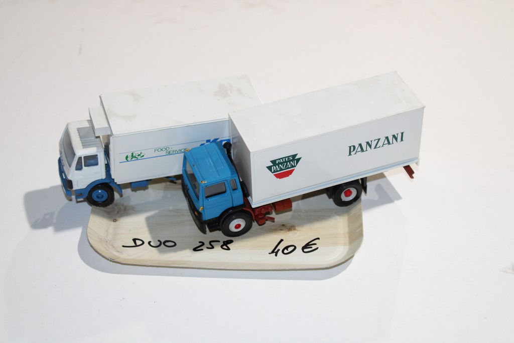 DUO CAMIO TRANSPORTEUR 1/43°