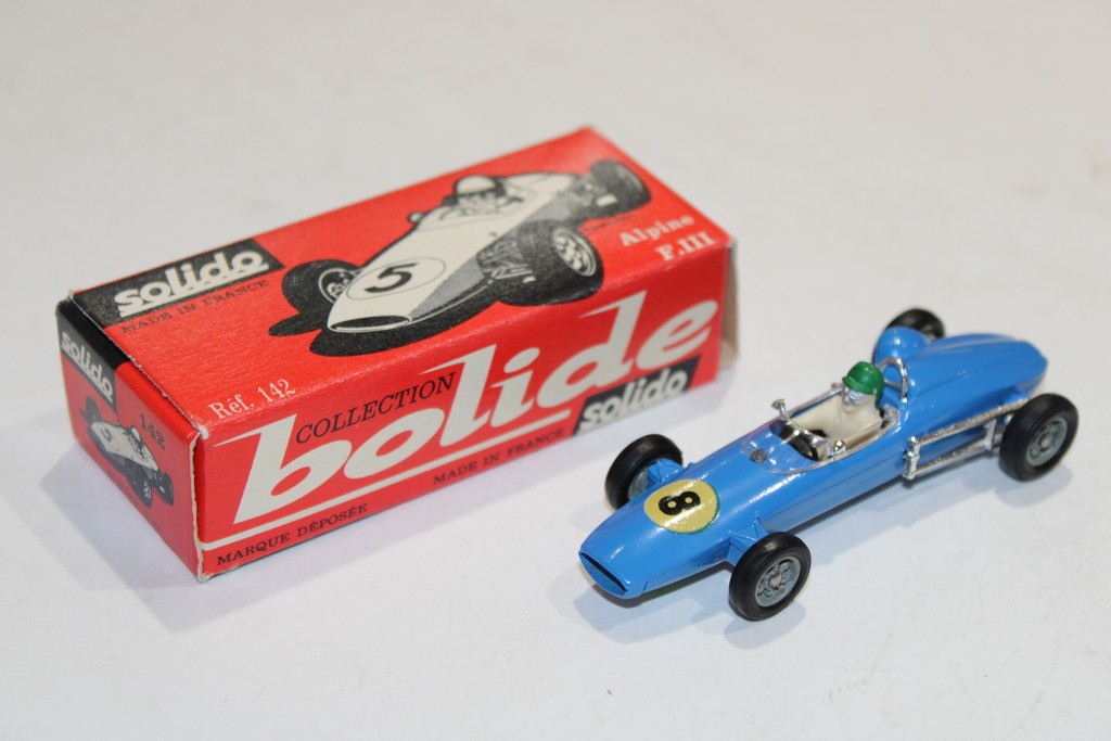 vintage ソリドアルピーヌ f.III#6ミニカー1/43 ミニカー