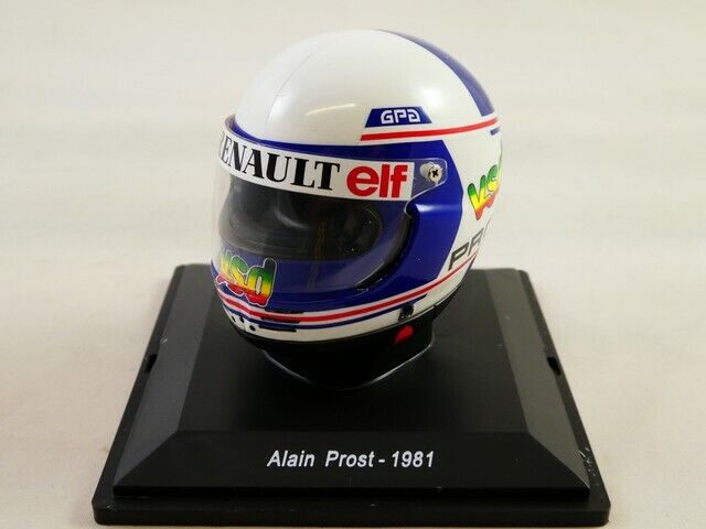 ALAIN PROST HELMET 1981 - SPARK 1/5
