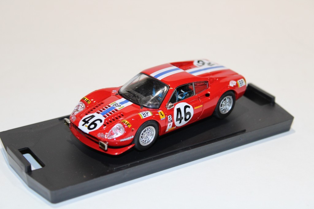 DINO 246 GT/LM LE MANS 1972 LAFFEACH-DONCIEUX N°46 - BANG 1/43
