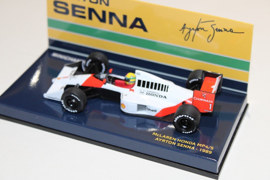 MCLAREN HONDA MP4/7 AYRTON SENNA 1989 - MINICHAMPS 1/43