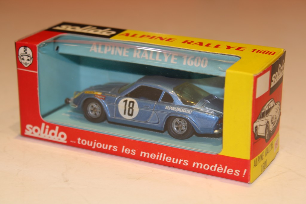 ALPINE RALLYE 1600 SOLIDO 1/43