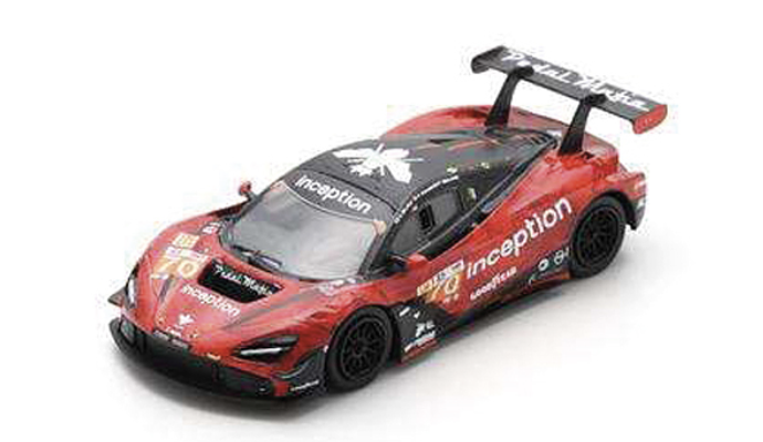 MCLAREN 720S GT3 Evo N°70 INCEPTION RACING 24H Le Mans 2024 SPARK 1/43