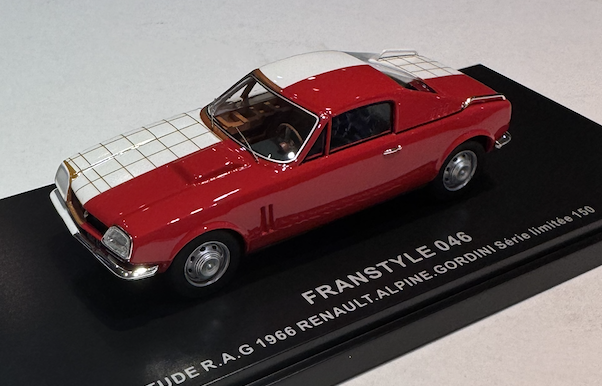 RENAULT.ALPINE.GORDINI ETUD R.A.G FRANSTYLE 1/43