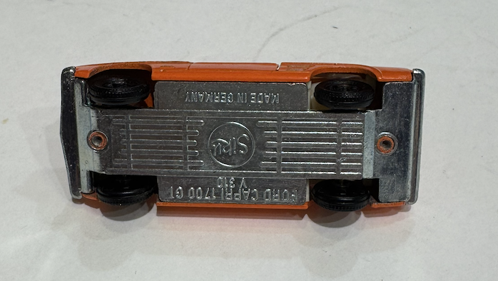 FORD CAPRI 1700 GT V310 SIKU 1/66