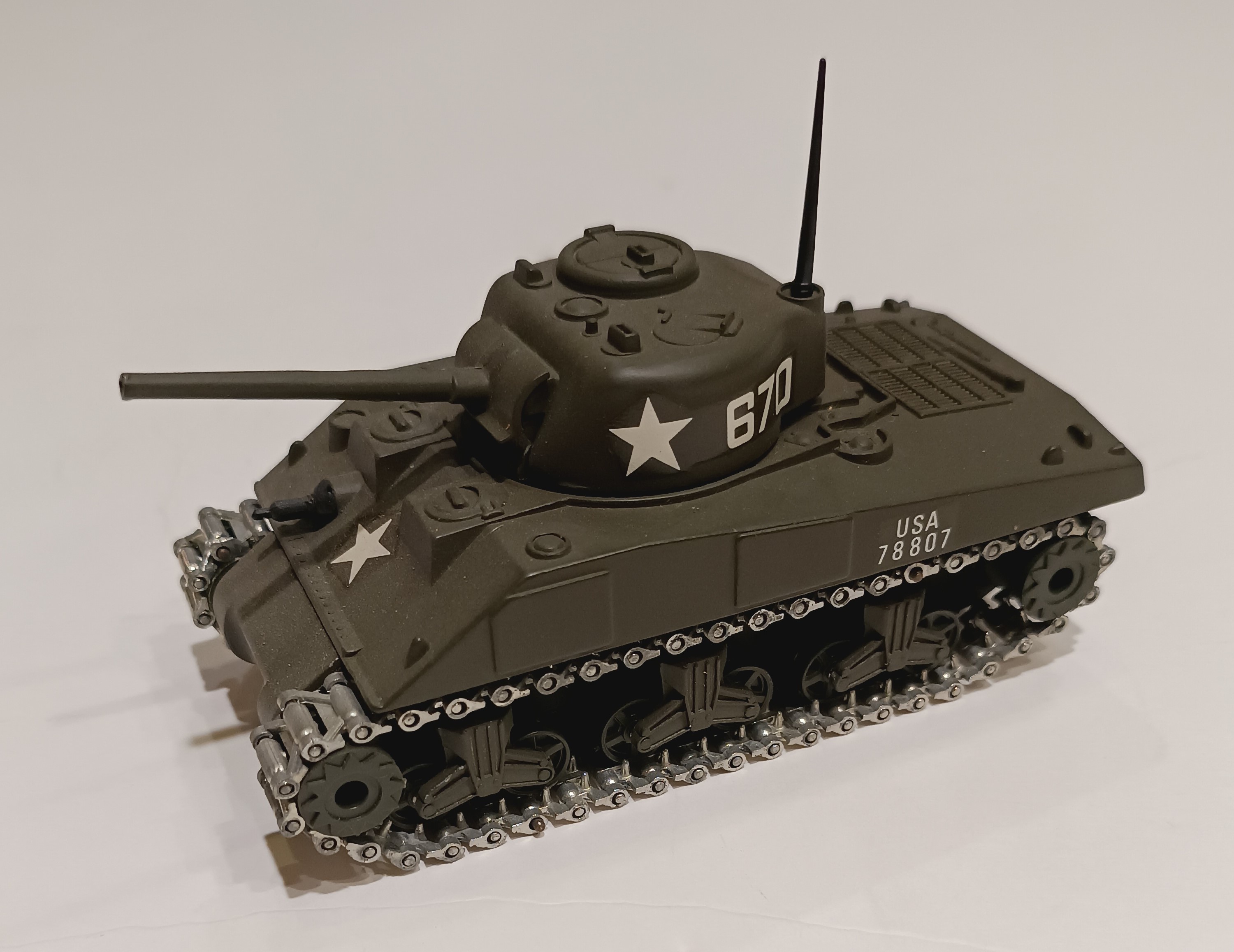 Char Sherman M4 A3 Solido 1/50