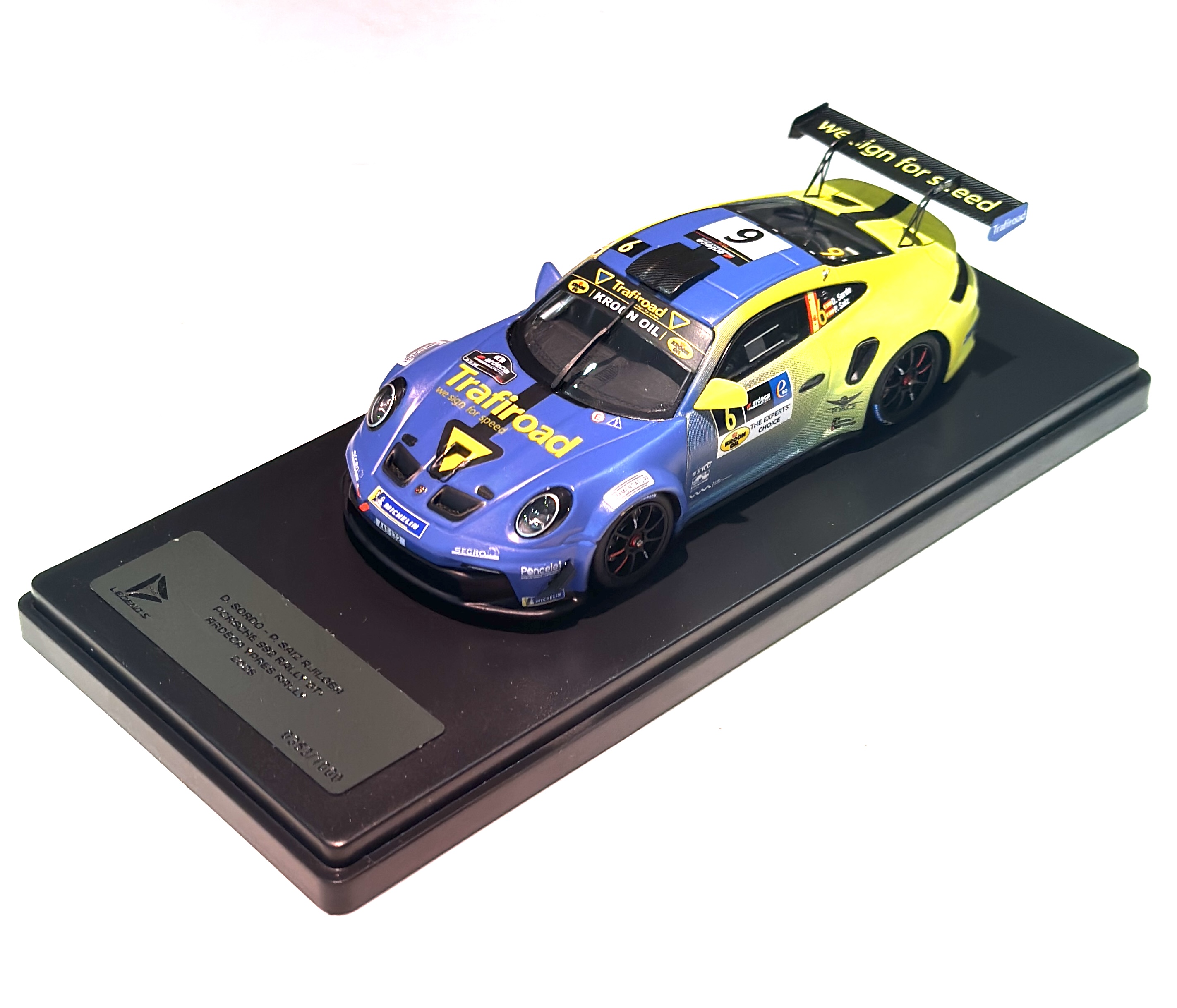Porsche 911 type 992 GT+  SORDO / SAIZ Rallye ARDECA YPRES 2025 DMS Legend's 1/43