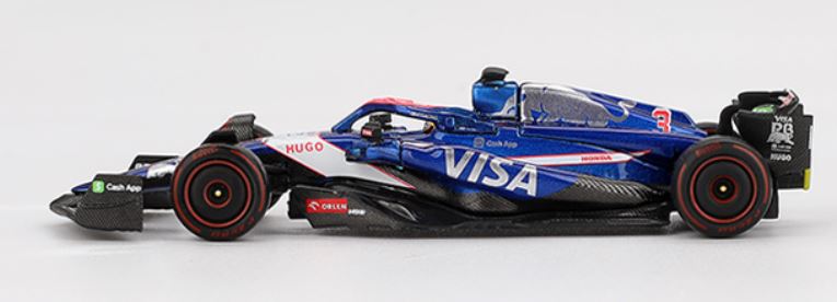 RB VCARB 01 #3 Daniel Ricciardo 2024 F1 2024 Bahrain GP MiniGT 1/64