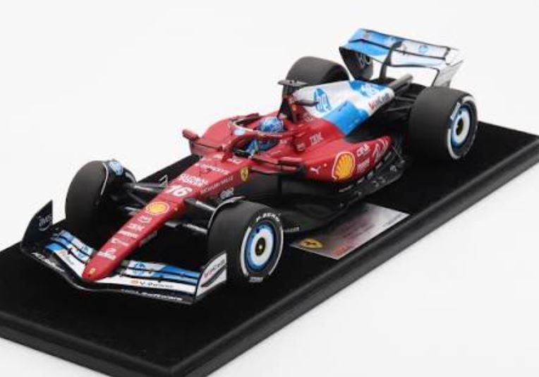 FERRARI SF-25 2ème GP Monaco 2025 – Charles Leclerc looksmart 1/18