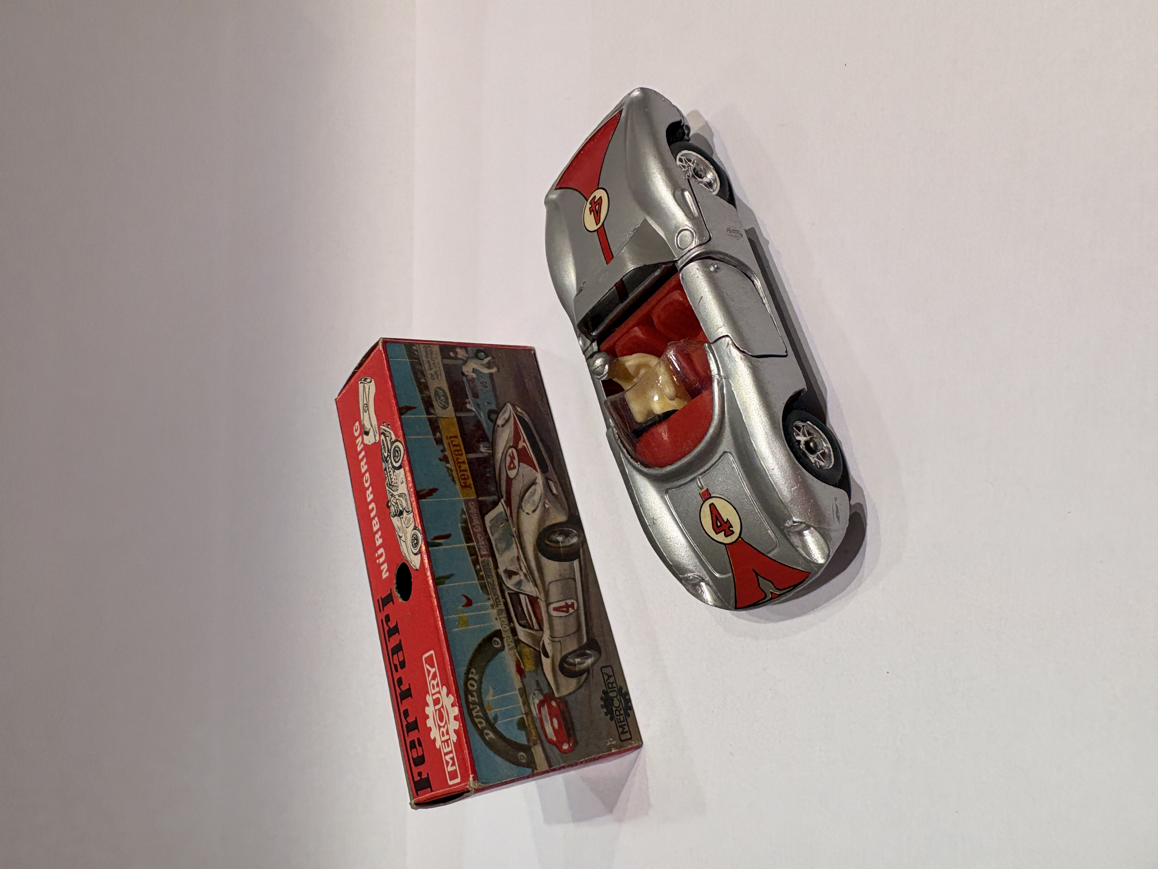 FERRARI NURBURGRING MERCURY 1/43