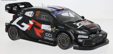 Toyota GR Yaris rally 1 n°17 rally islas canarias 2025 ixo 1/18