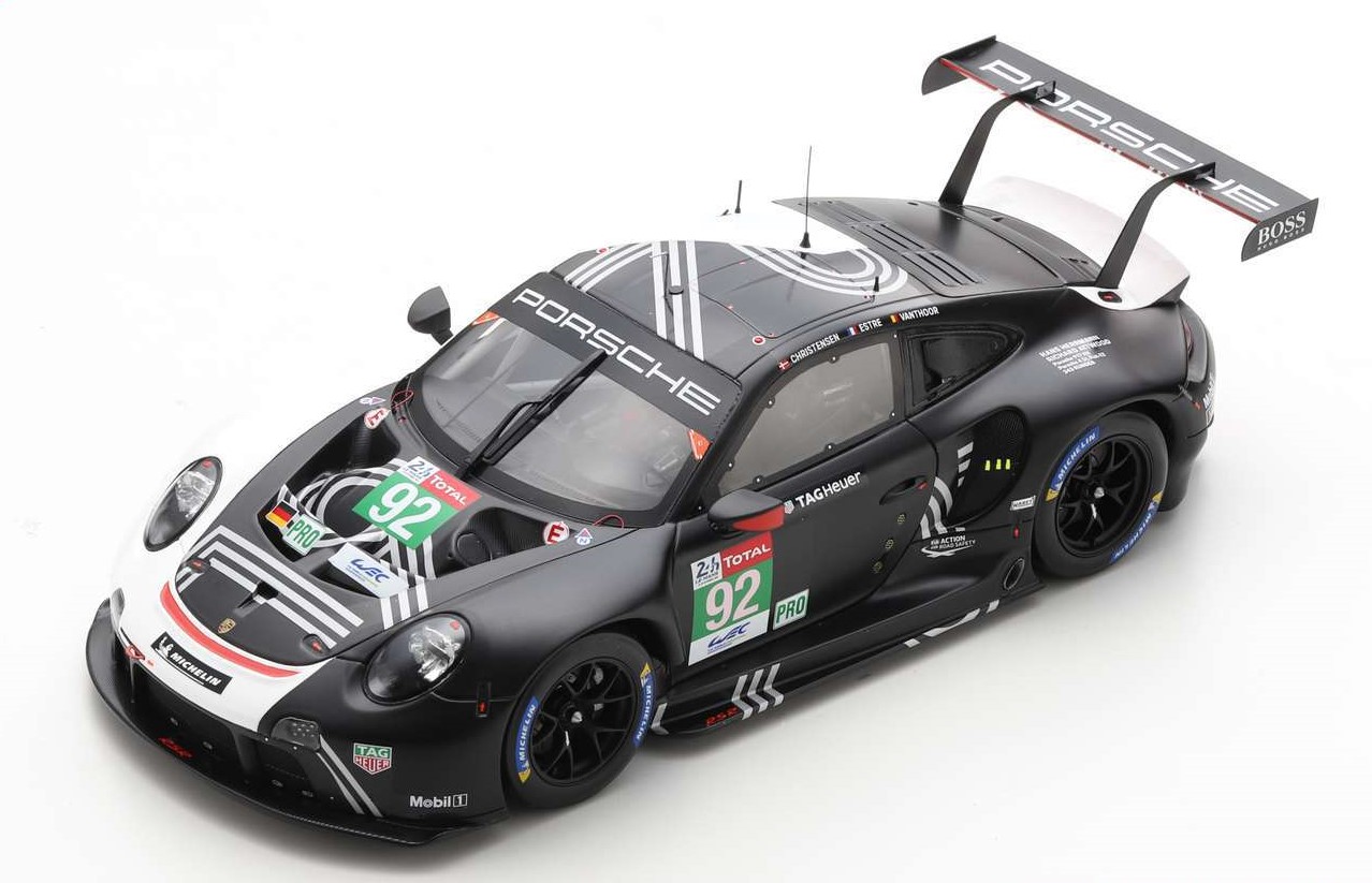 PORSCHE 911 RSR-19 N°92 24H LE MANS 2020 SPARK 1/18°