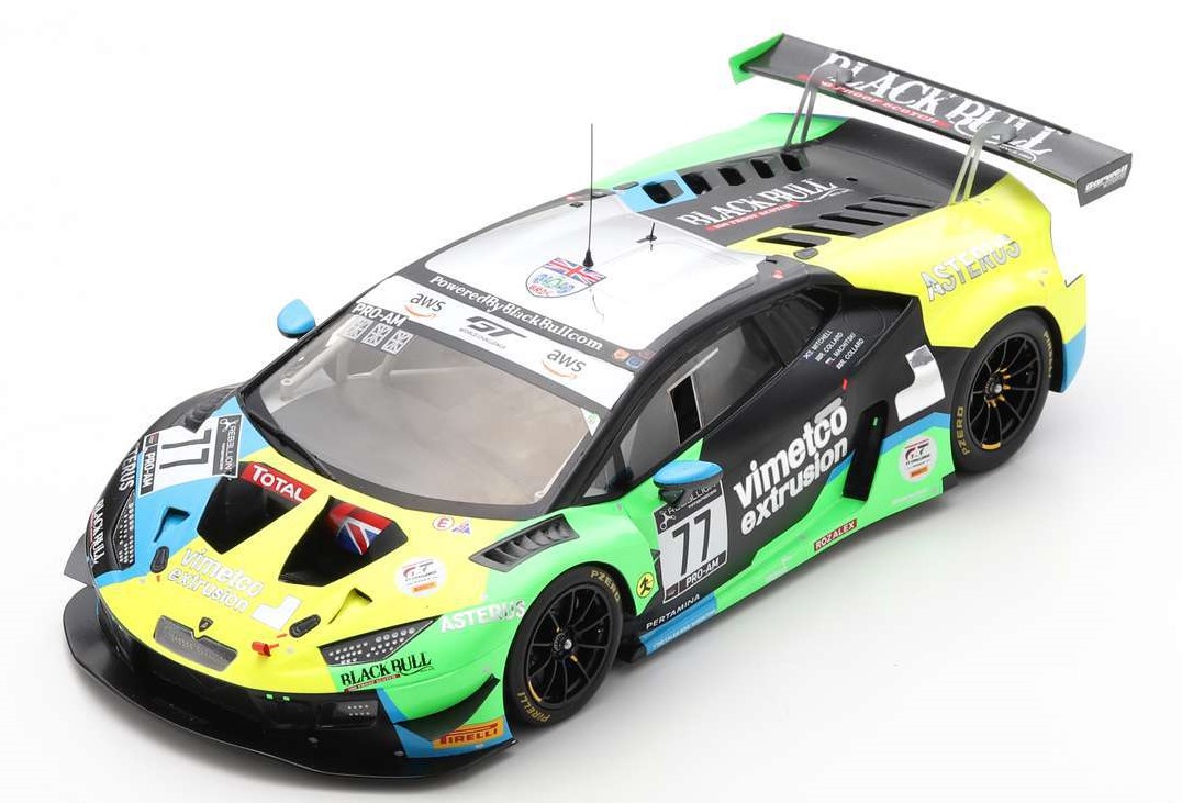 LAMBORGHINI HURACAN GT3 EVO WINNER PRO AM CUP 24H SPA 2020 SPARK 1/18°