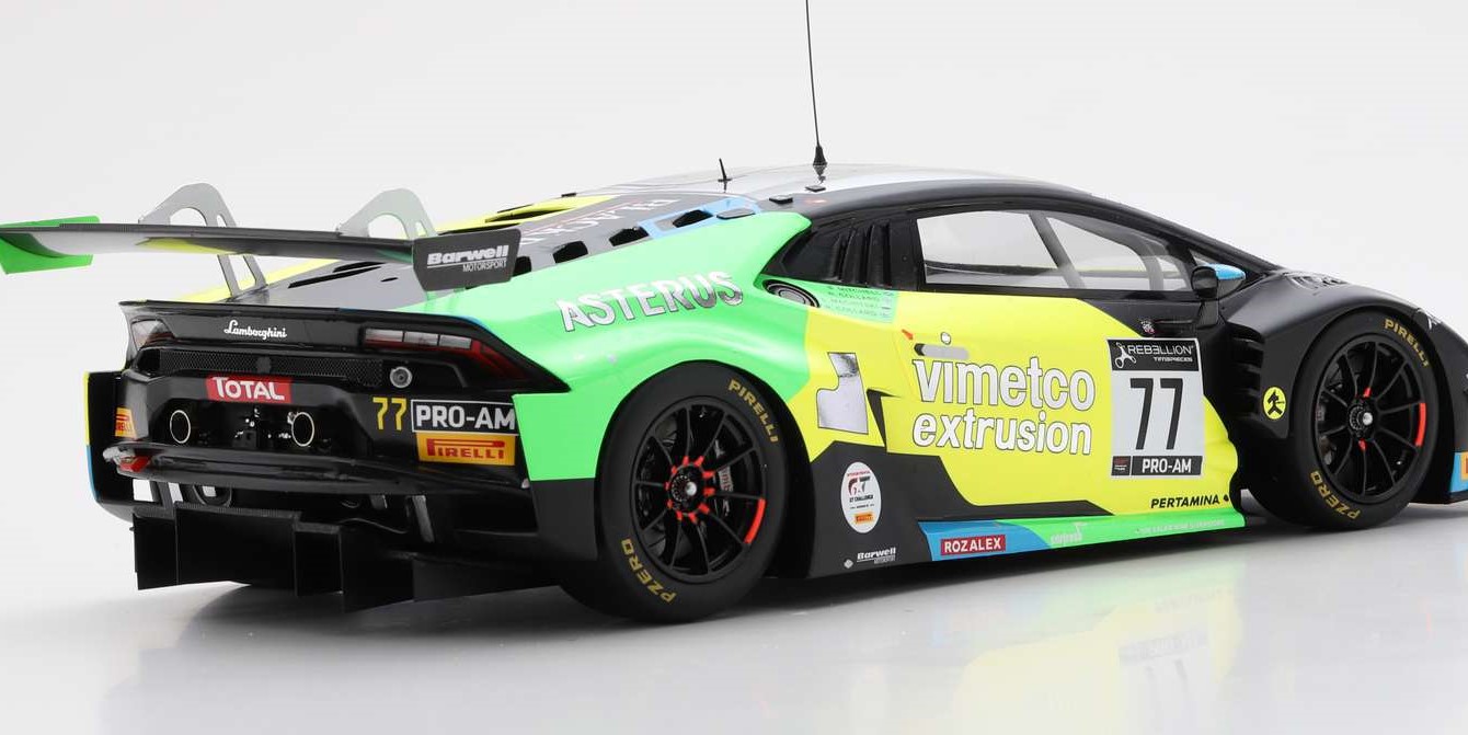 LAMBORGHINI HURACAN GT3 EVO WINNER PRO AM CUP 24H SPA 2020 SPARK 1/18°