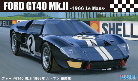 Ford GT40 MKII 1966 Le Mans Fujimi 1/24°