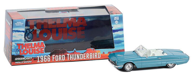 FORD THUNDERBIRD THELMA ET LOUISE 1966 GREENLIGHT 1/43°