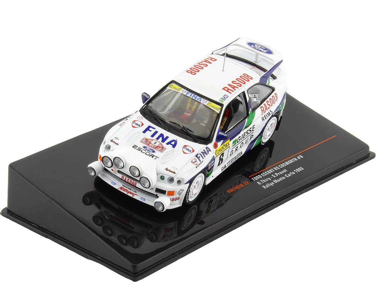 FORD ESCORT RS COSWORTH N°8 RALLY MONTE-CARLO 1995 IXO 1/43°