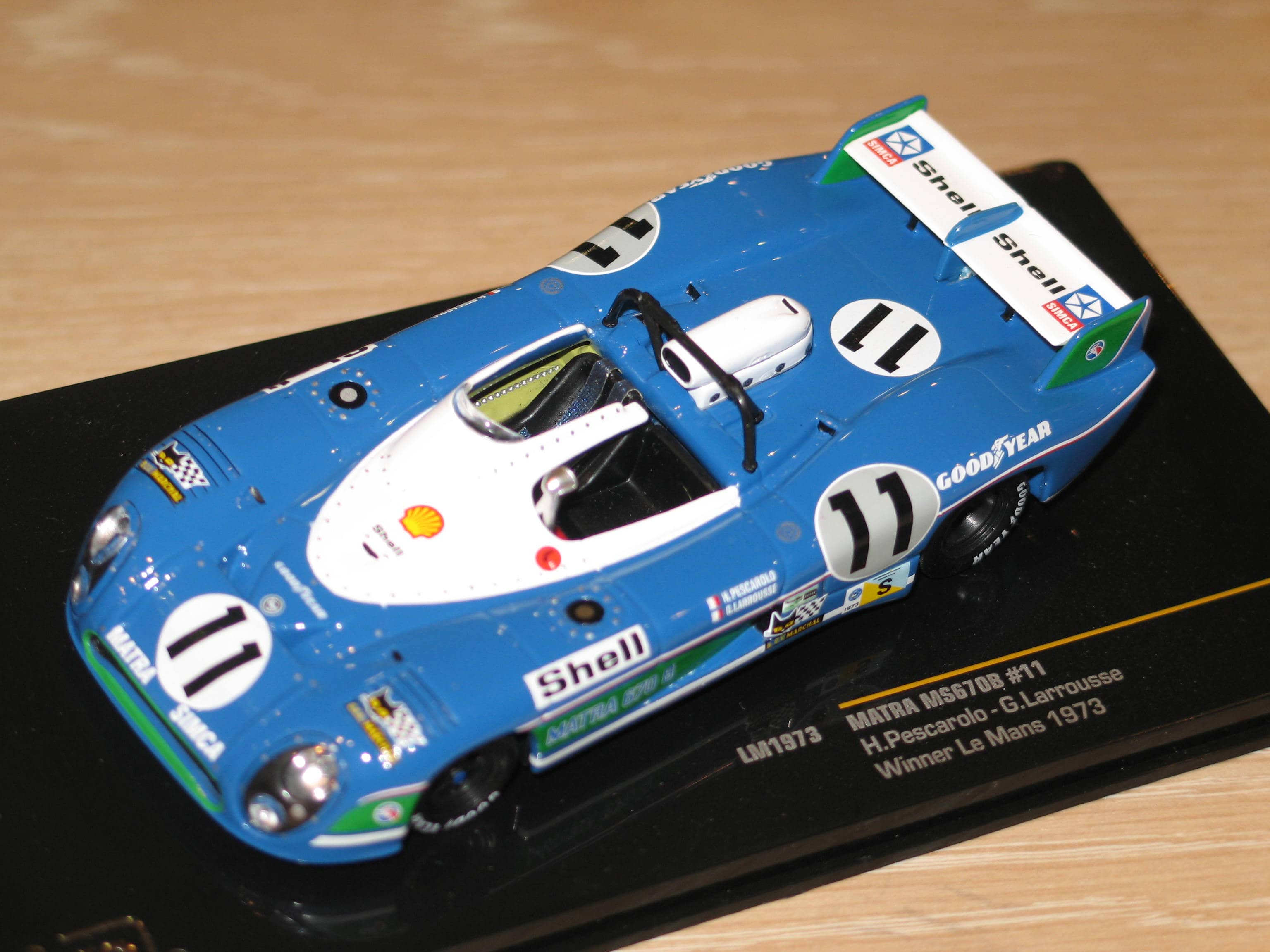 MATRA MS670 VQ DU MANS 1973 IXO 1/43°