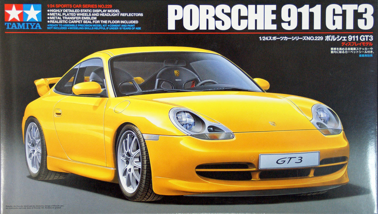 PORSCHE 911 996 GT3 TAMIYA 1/24°