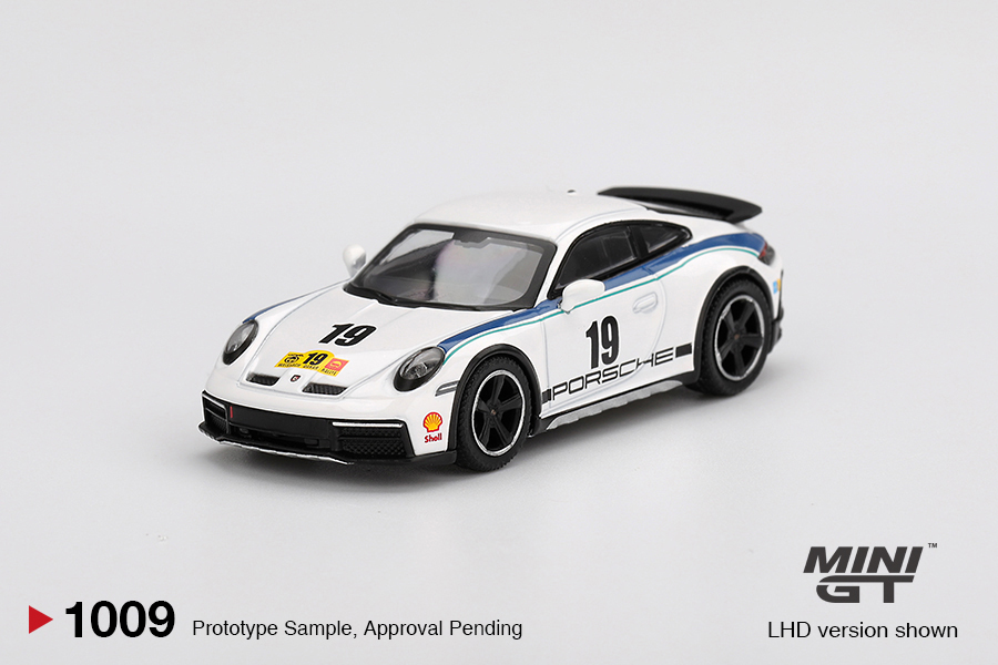 Porsche 911 Dakar "Rally 1974" Mini GT 1/64°