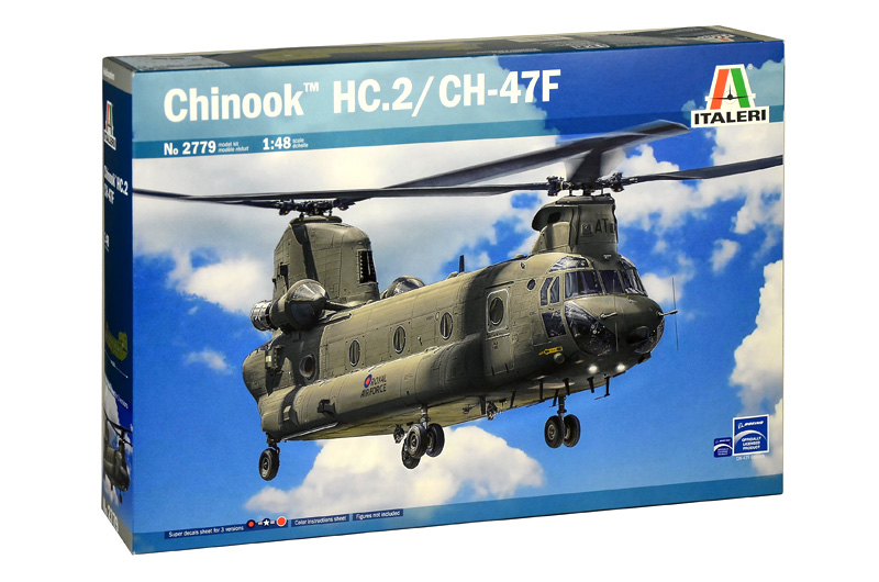 CHINOOK HC.2 CH-47F ITALERI 1/24°