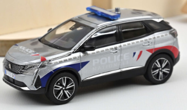 PEUGEOT 3008 2023 POLICE NATIONALE NOREV 1/43°